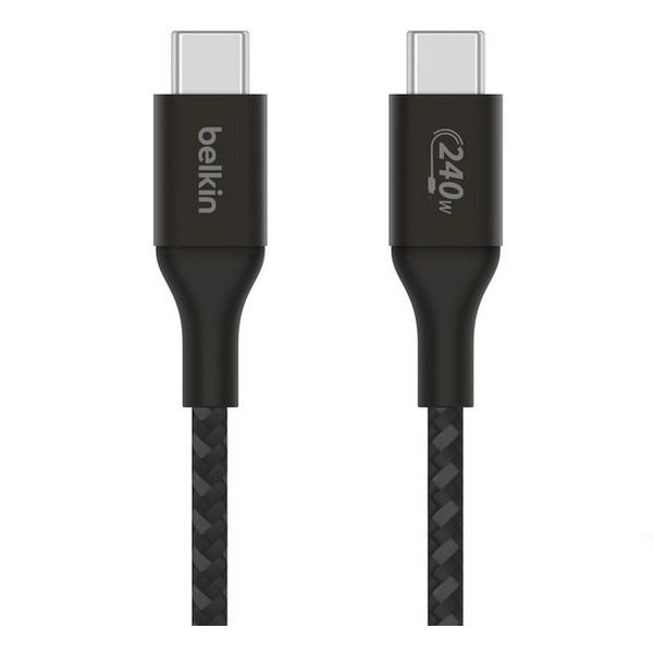 Кабель USB Type-C-USB Type-C Belkin CAB015BT1MBK 1м черный