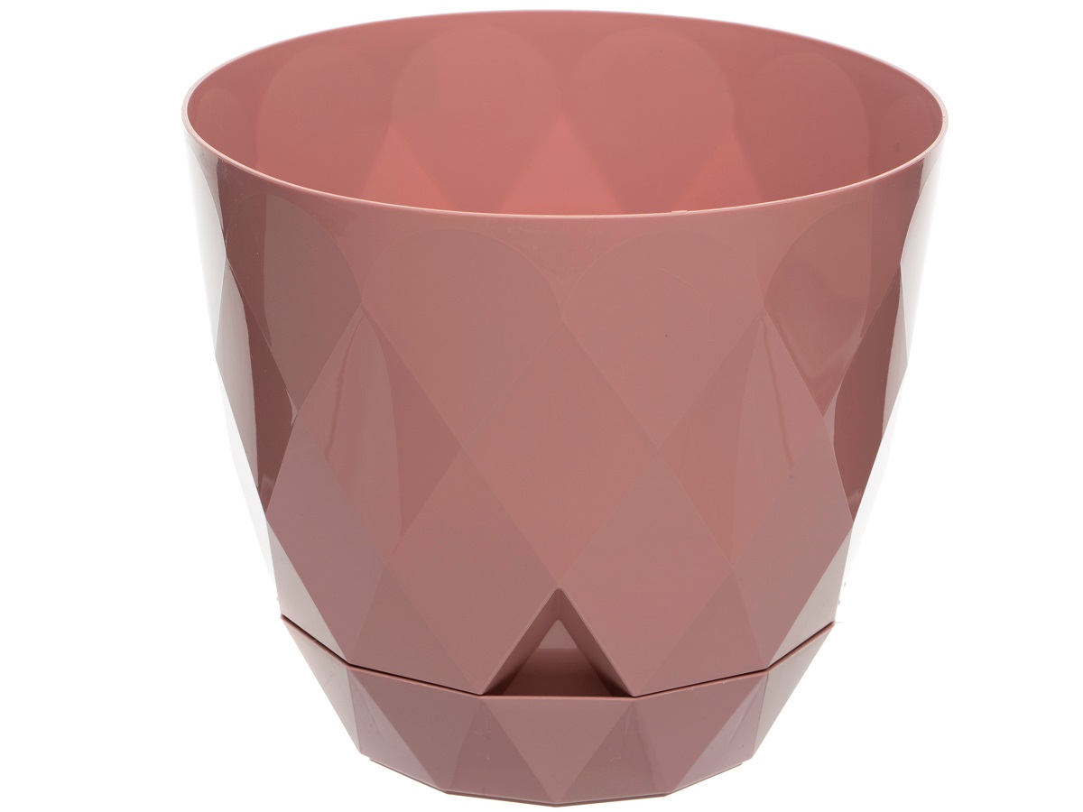 Горшок для цветов Navako Rico 16030 4.8L Pink 1 шт