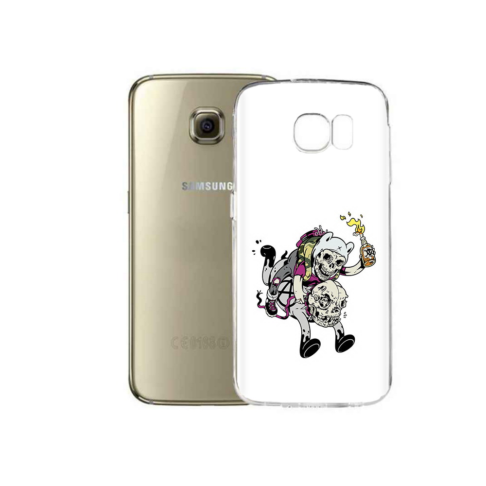 

Чехол MyPads Tocco для Samsung Galaxy C5 Pro время приключений скелеты (PT61139.577.277), Прозрачный, Tocco