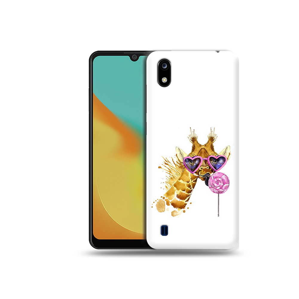 

Чехол MyPads Tocco для ZTE Blade A7 акварельный жираф (PT136477.473.217), Прозрачный, Tocco