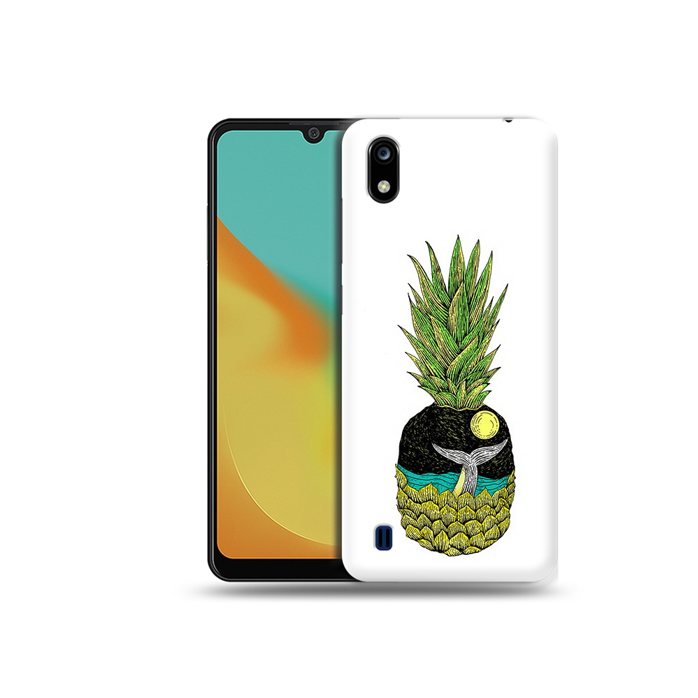 

Чехол MyPads Tocco для ZTE Blade A7 ананас с китом (PT136477.473.220), Прозрачный, Tocco