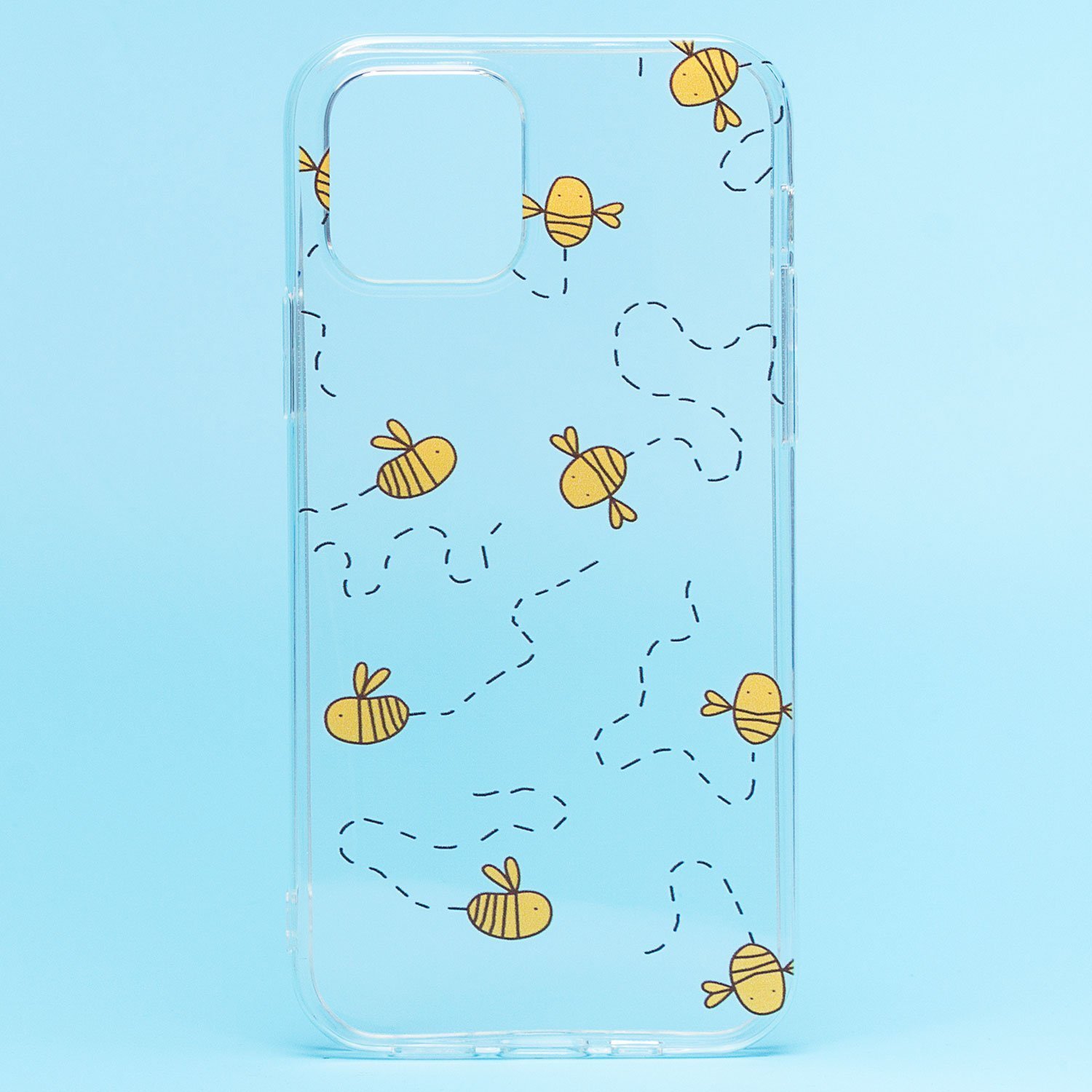 

Чехол iPhone 12, iPhone 12 Pro силиконовый (рис.236/002), Прозрачный, iPhone 12 Pro