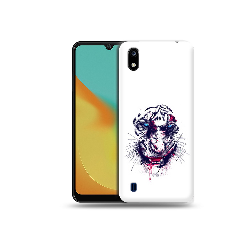 

Чехол MyPads Tocco для ZTE Blade A7 безумный тигр (PT136477.473.228), Прозрачный, Tocco