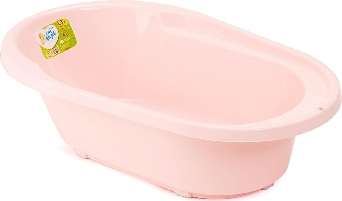 Детская ванна Play with Me со сливом 42 л., цвет розовый