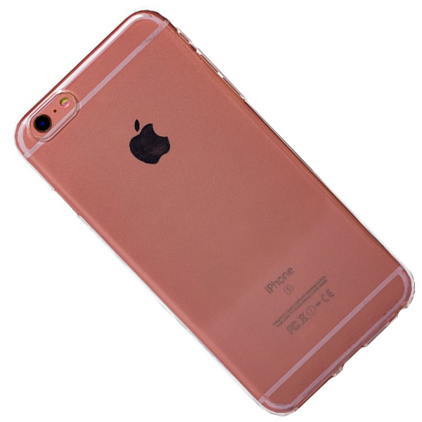 

Чехол iPhone 6 Plus, iPhone 6s Plus силиконовый (0,9 mm) <прозрачный>, iPhone 6 Plus