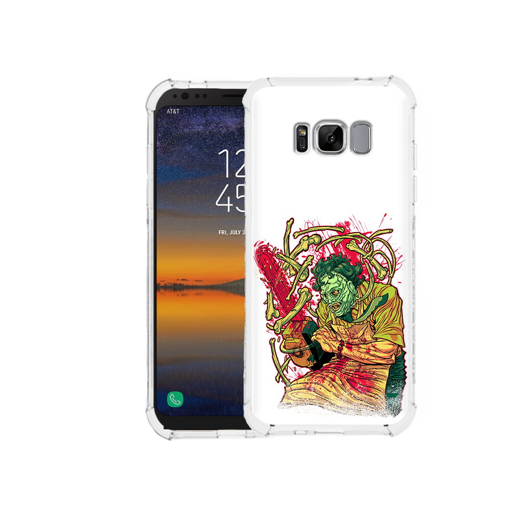 

Чехол MyPads Tocco для Samsung Galaxy S8 яркий мясник (PT107395.590.711), Прозрачный, Tocco