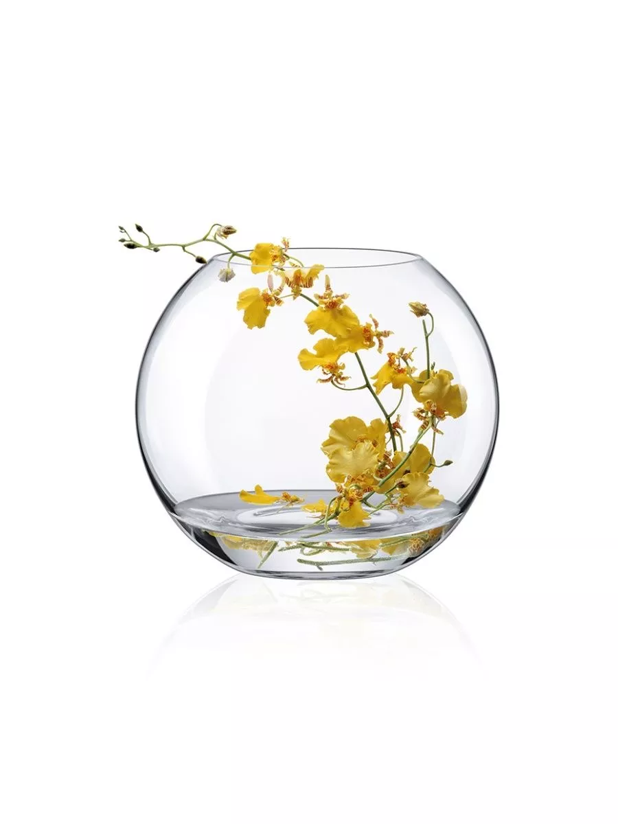 

Ваза стеклянная для цветов Rona Ambiente 20 см