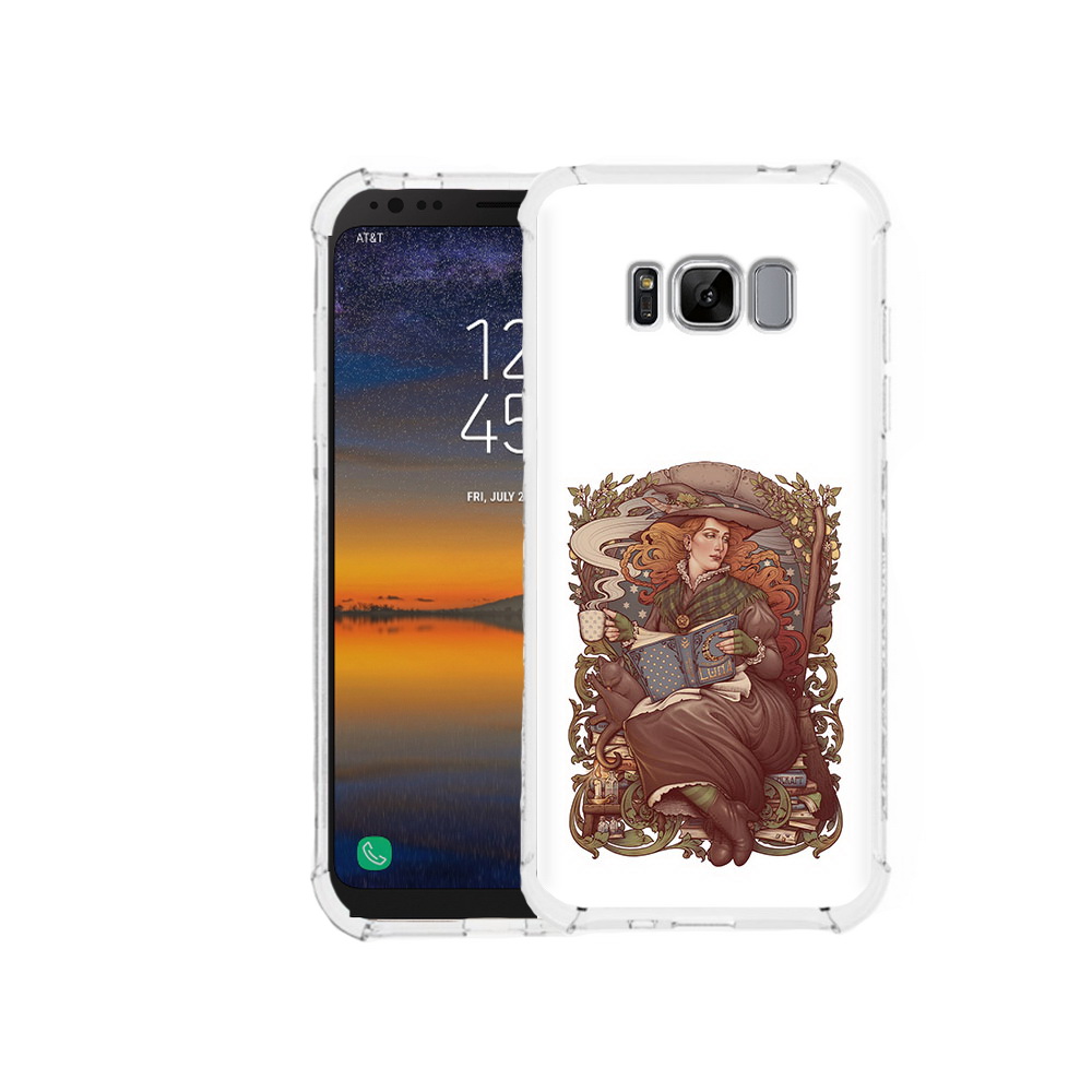 

Чехол MyPads Tocco для Samsung Galaxy S8 Женские_126 (PT107395.590.81), Прозрачный, Tocco