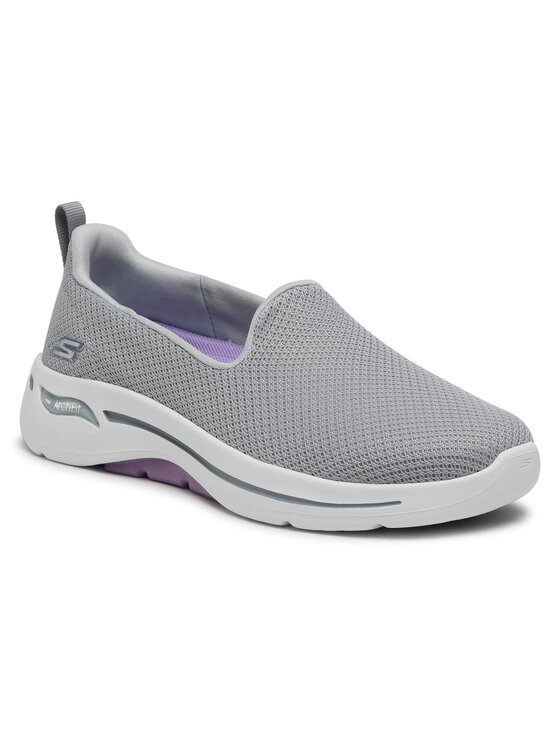 

Слипоны Go Walk Arch Fit 124401/GYLV Skechers серый 37,5 EU, Go Walk Arch Fit 124401/GYLV