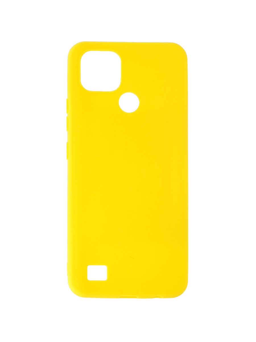 фото Чехол накладка, soft mobileocean для realme c21 (желтый)