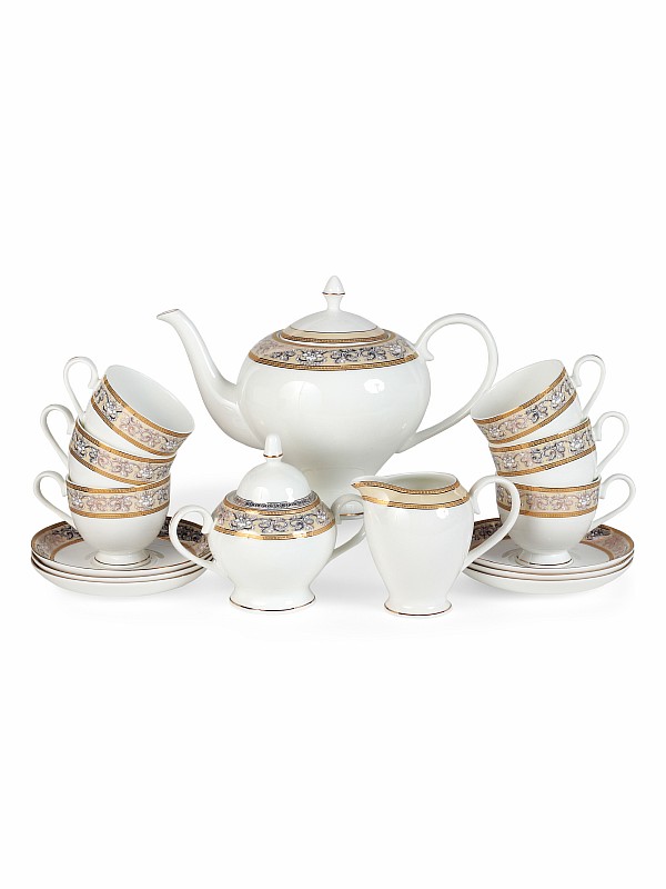 фото Jewel набор чайный jewel императорский 15 предметов (фарфор костяной)