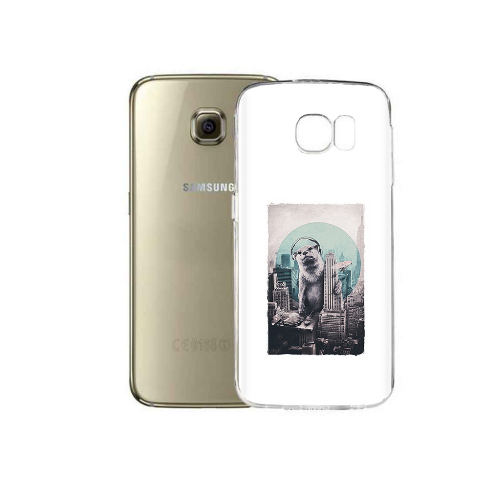 

Чехол MyPads Tocco для Samsung Galaxy C5 Pro выдра в городе (PT61139.577.283), Прозрачный, Tocco