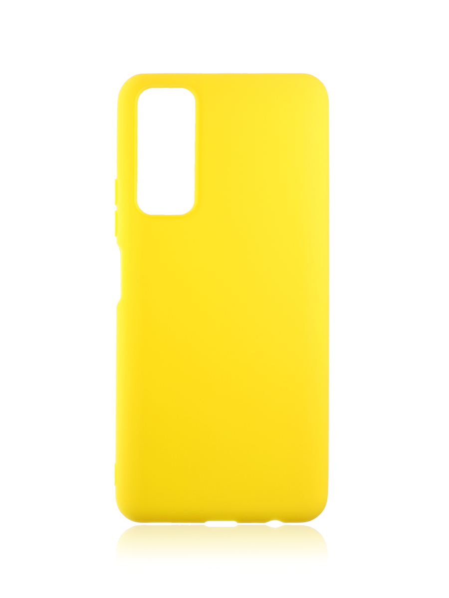 фото Чехол накладка, soft mobileocean для huawei p smart 2021 (желтый)