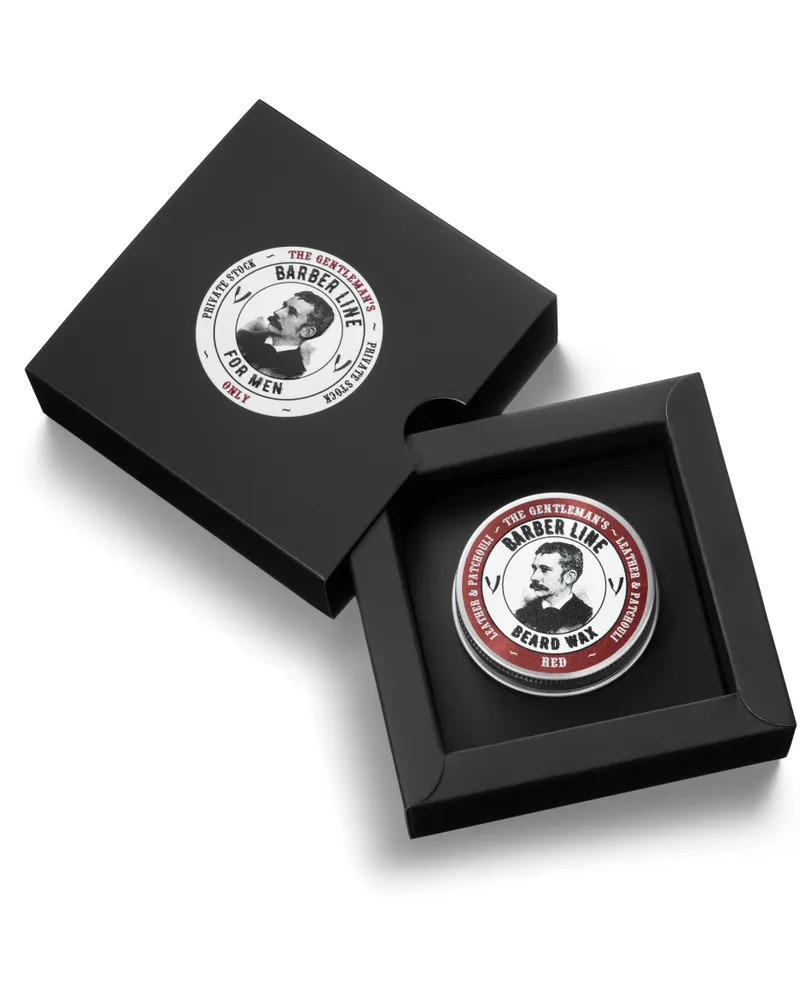 Воск для укладки бороды и усов, Barber line, стайлинг Red, 50 мл воск для усов moustache wax