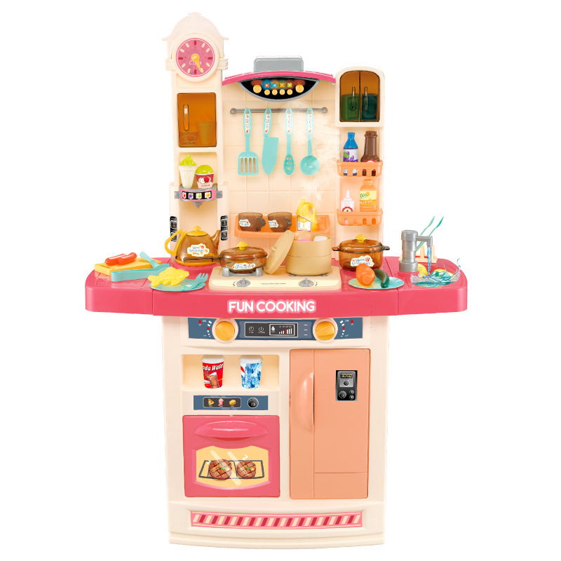 

Детская игровая кухня Home Kitchen с водой и паром высокая 100 см. (998B)
