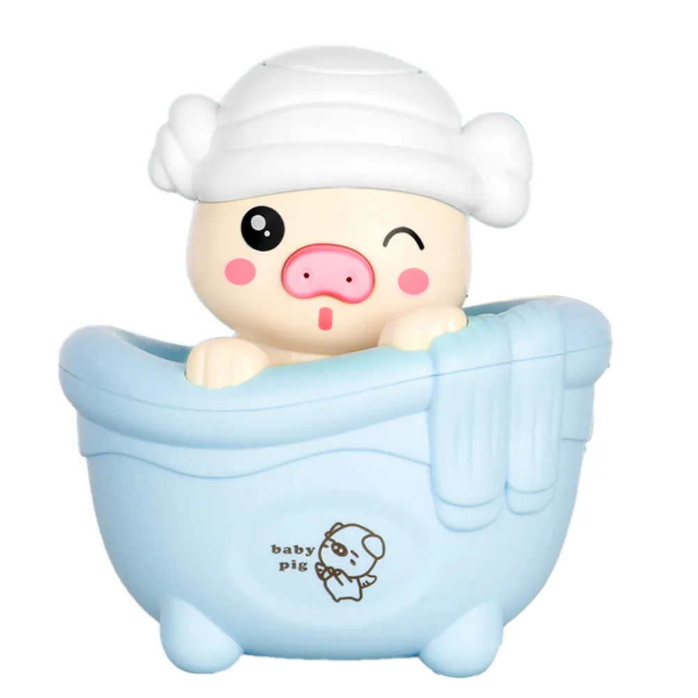 

Игрушка для ванной WellyWell Поросенок голубой, PigBath