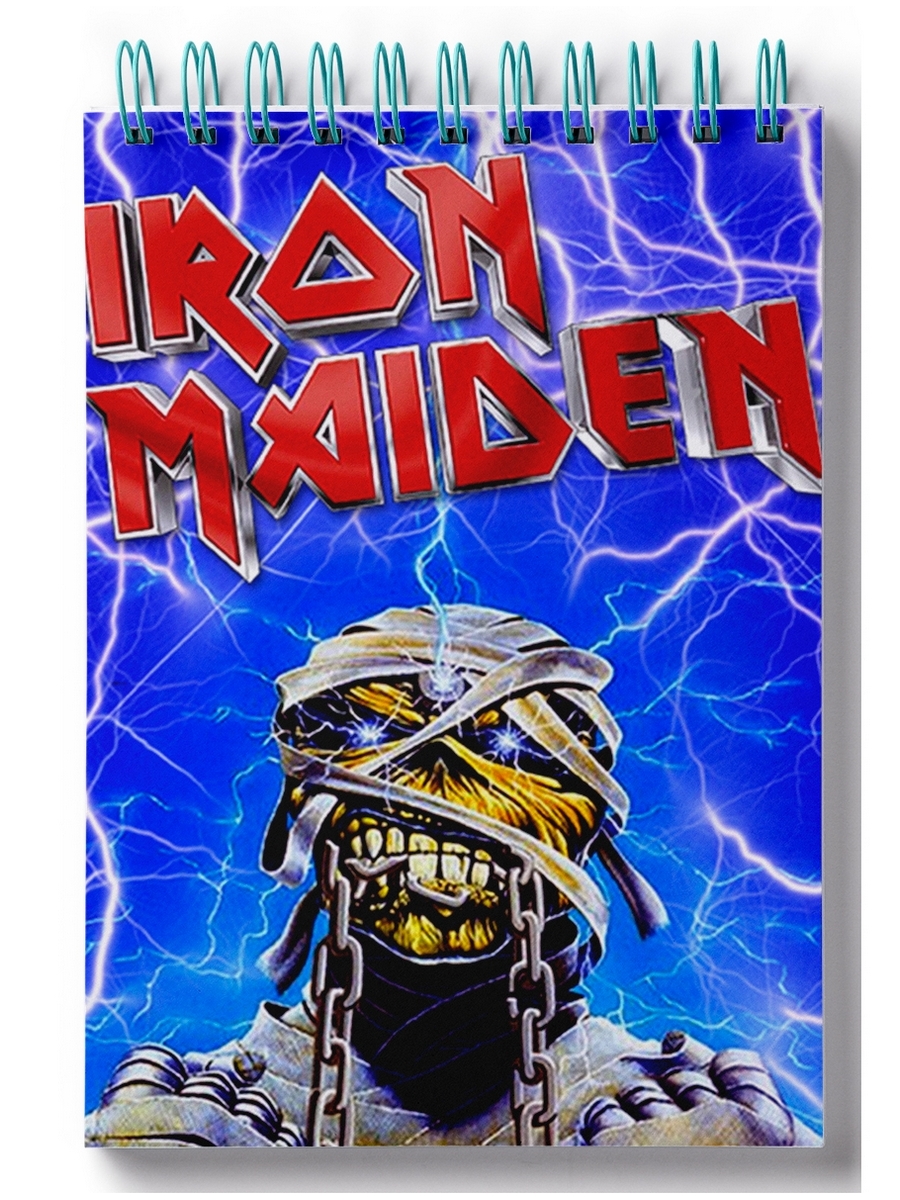 

Блокнот DRABS Iron Maiden мумия с цепью