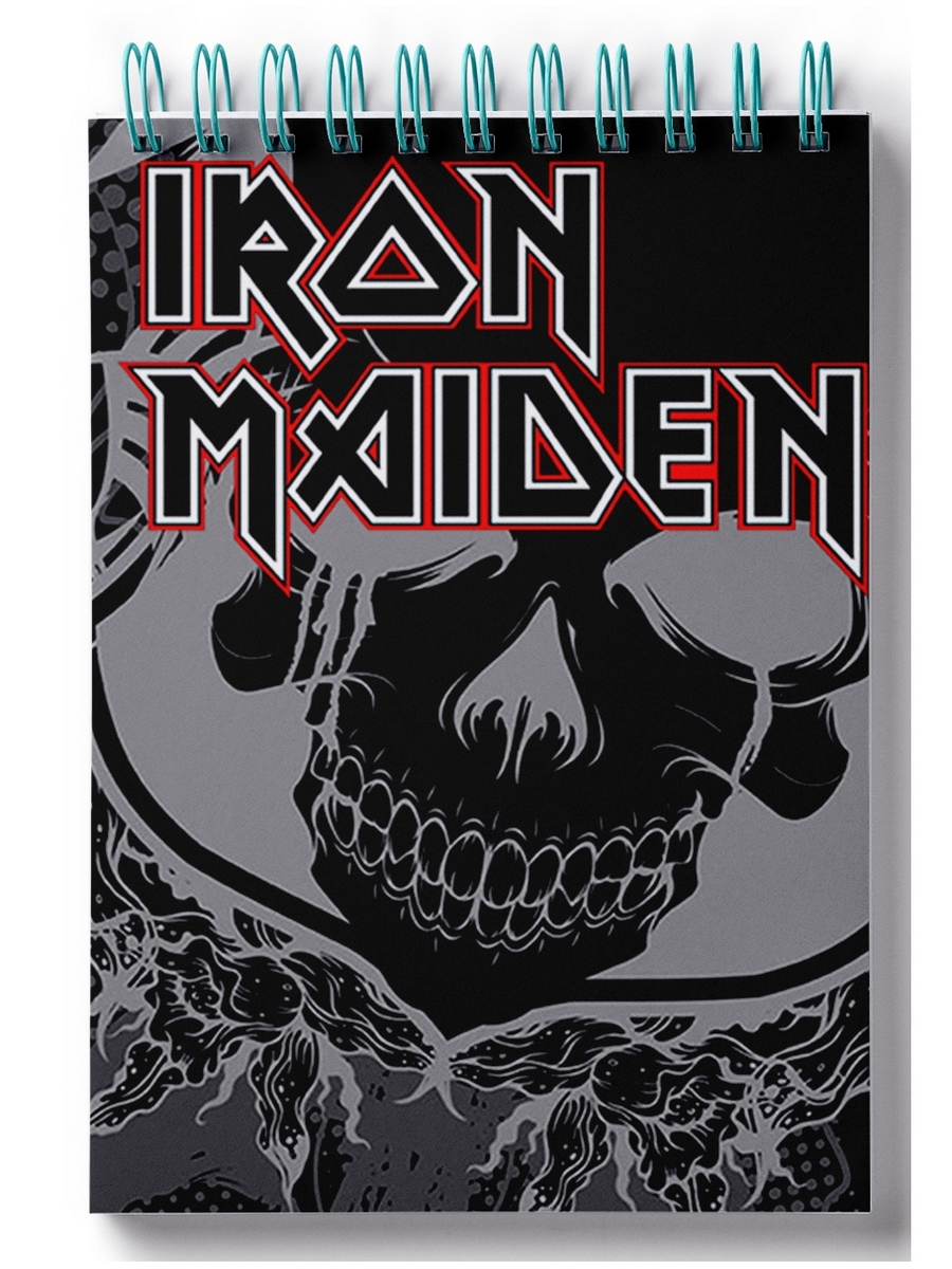 

Блокнот DRABS Iron Maiden череп