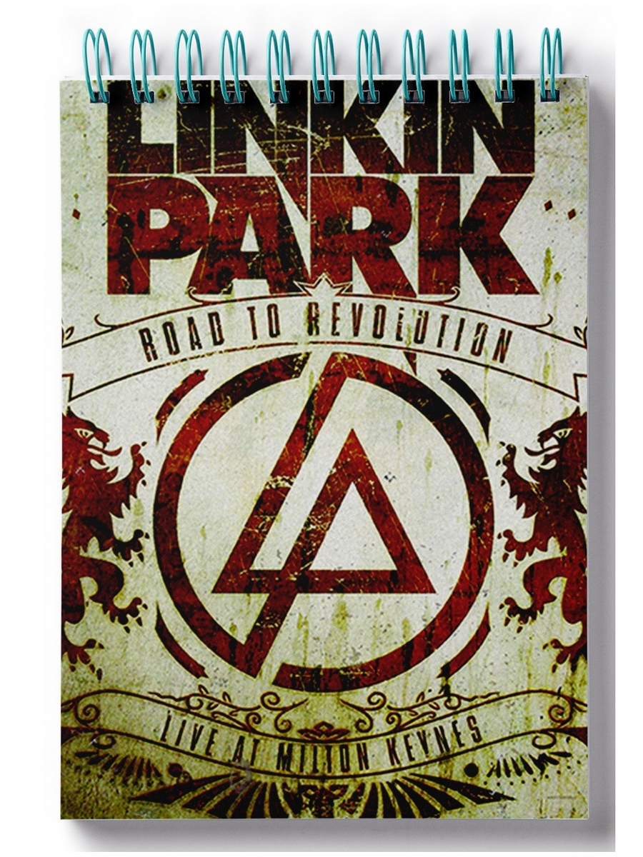 

Блокнот DRABS linkin park ретро-эмблема