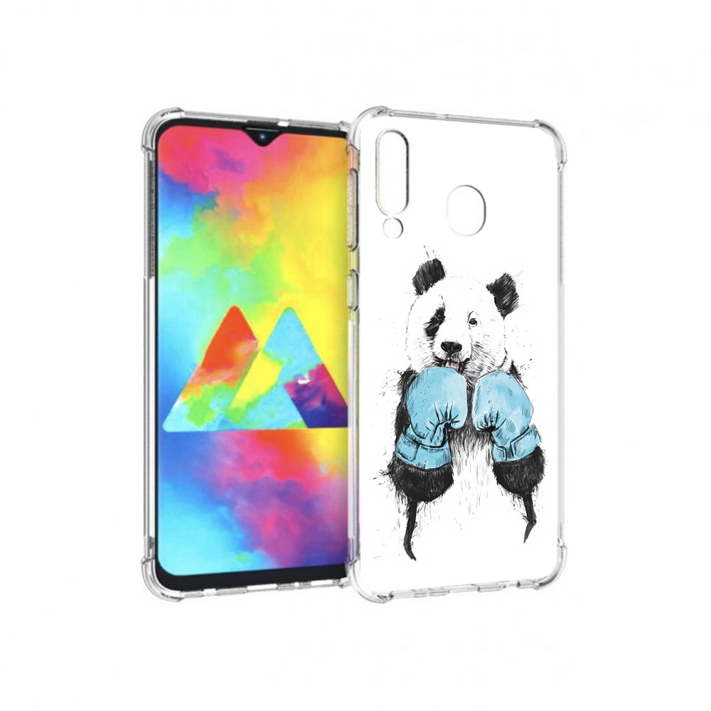 

Чехол MyPads Tocco для Samsung Galaxy M30 панда боксер (PT138437.525.531), Прозрачный, Tocco