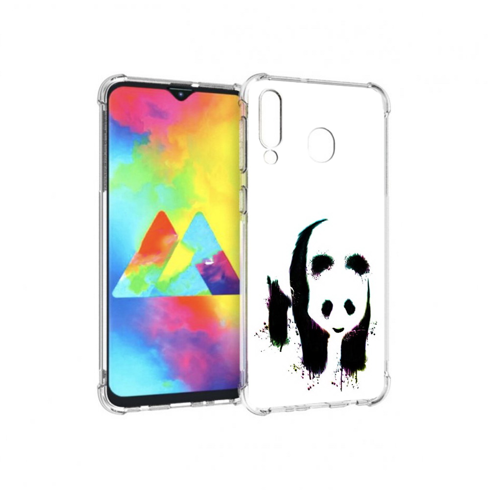 

Чехол MyPads Tocco для Samsung Galaxy M30 панда в акварели (PT138437.525.532), Прозрачный, Tocco