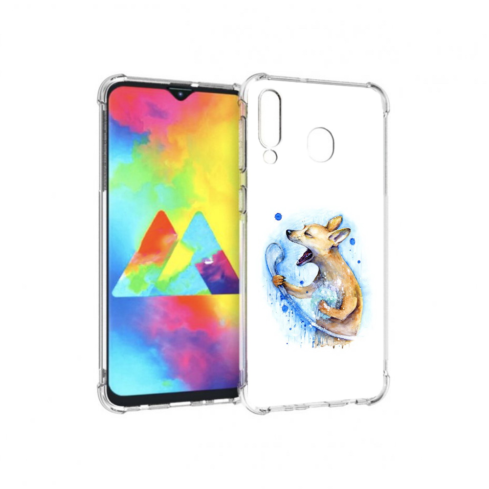 

Чехол MyPads Tocco для Samsung Galaxy M30 пение в душе (PT138437.525.537), Прозрачный, Tocco