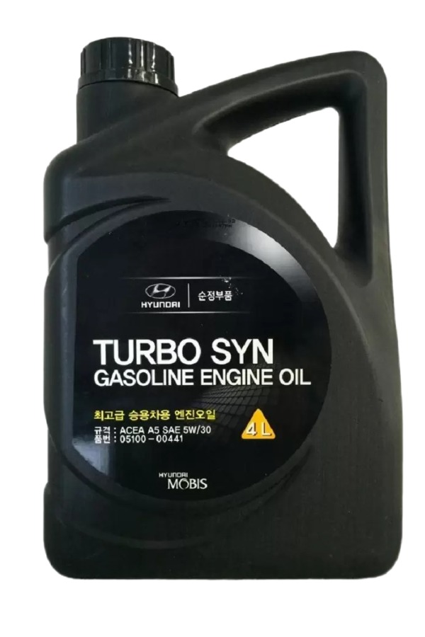 

Масло моторное HYUNDAI/KIA Turbo SYN A5 5W-30 синтетическое 4 л 05100-00441