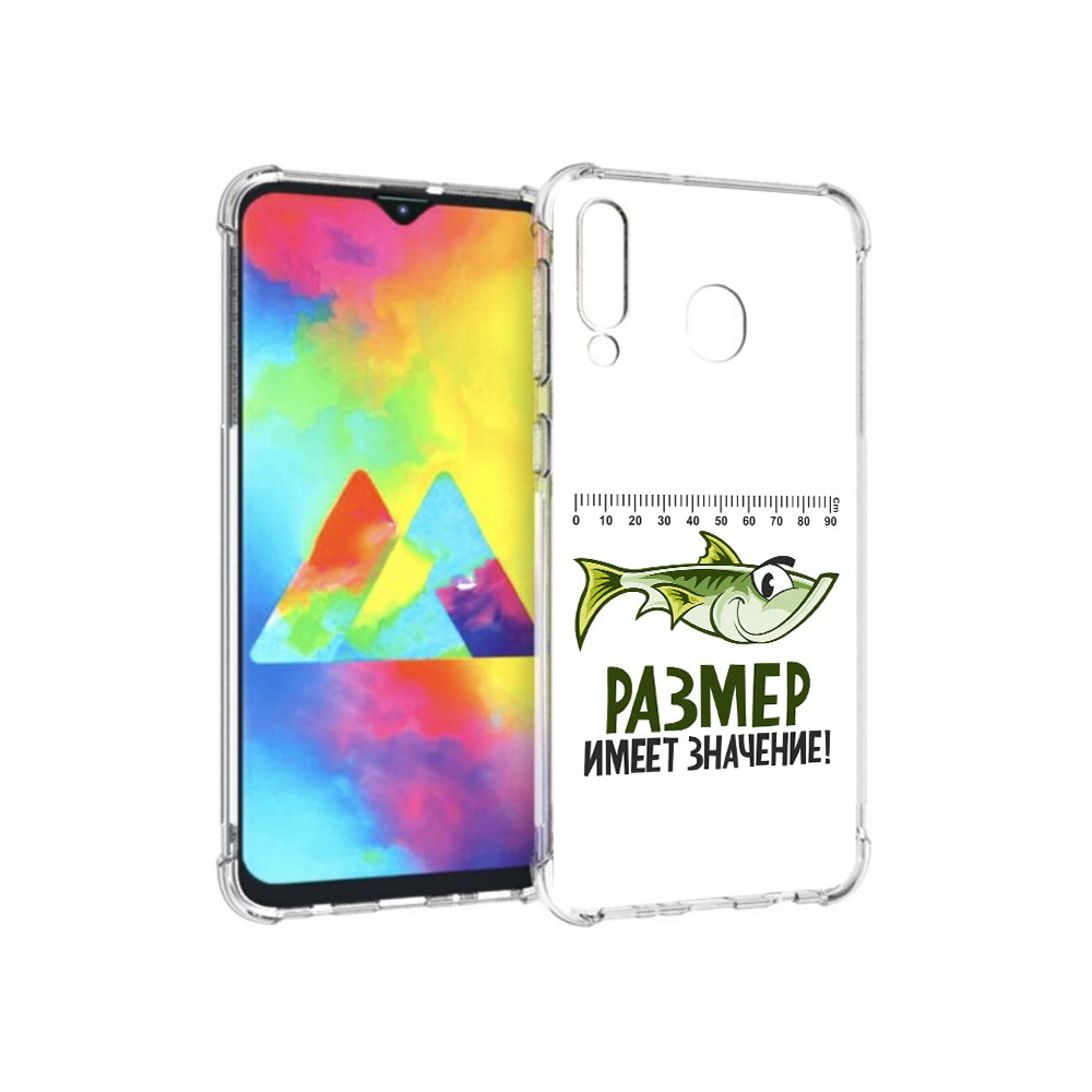 

Чехол MyPads Tocco для Samsung Galaxy M30 размер не имеет значения (PT138437.525.569), Прозрачный, Tocco
