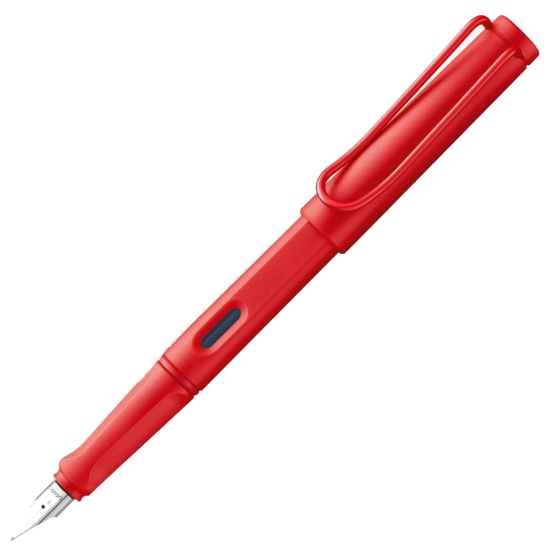 фото Ручка перьевая lamy safari матовый красный f 4036366