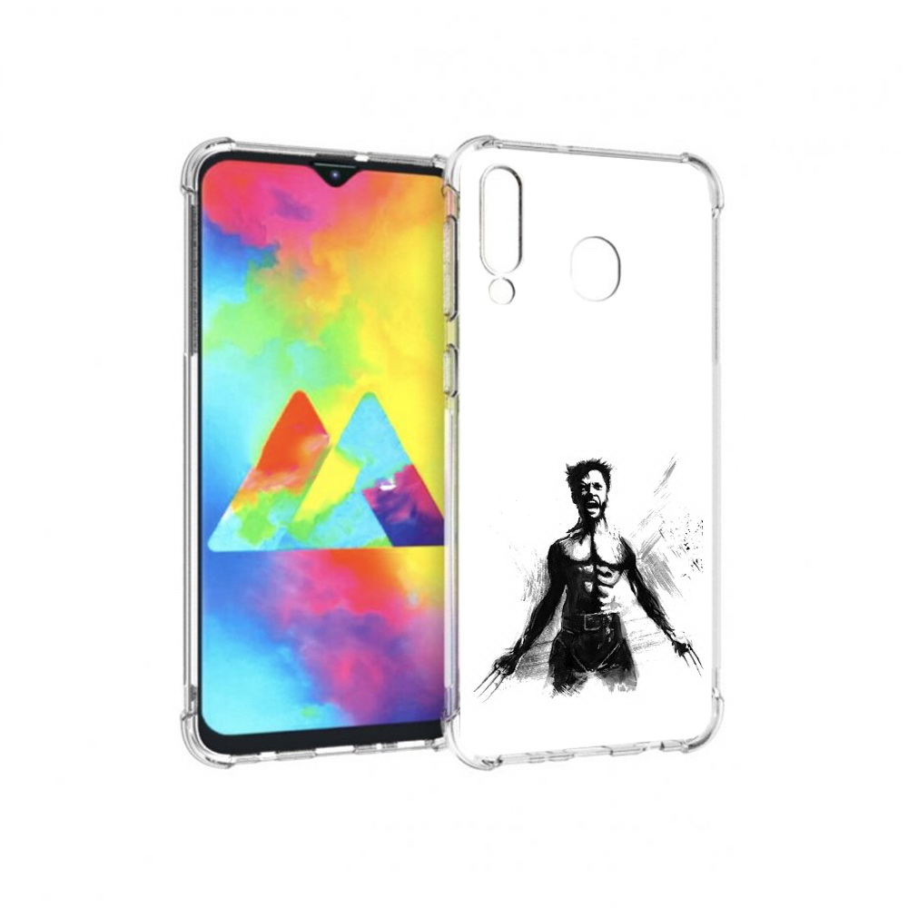 

Чехол MyPads Tocco для Samsung Galaxy M30 росомаха (PT138437.525.587), Прозрачный, Tocco