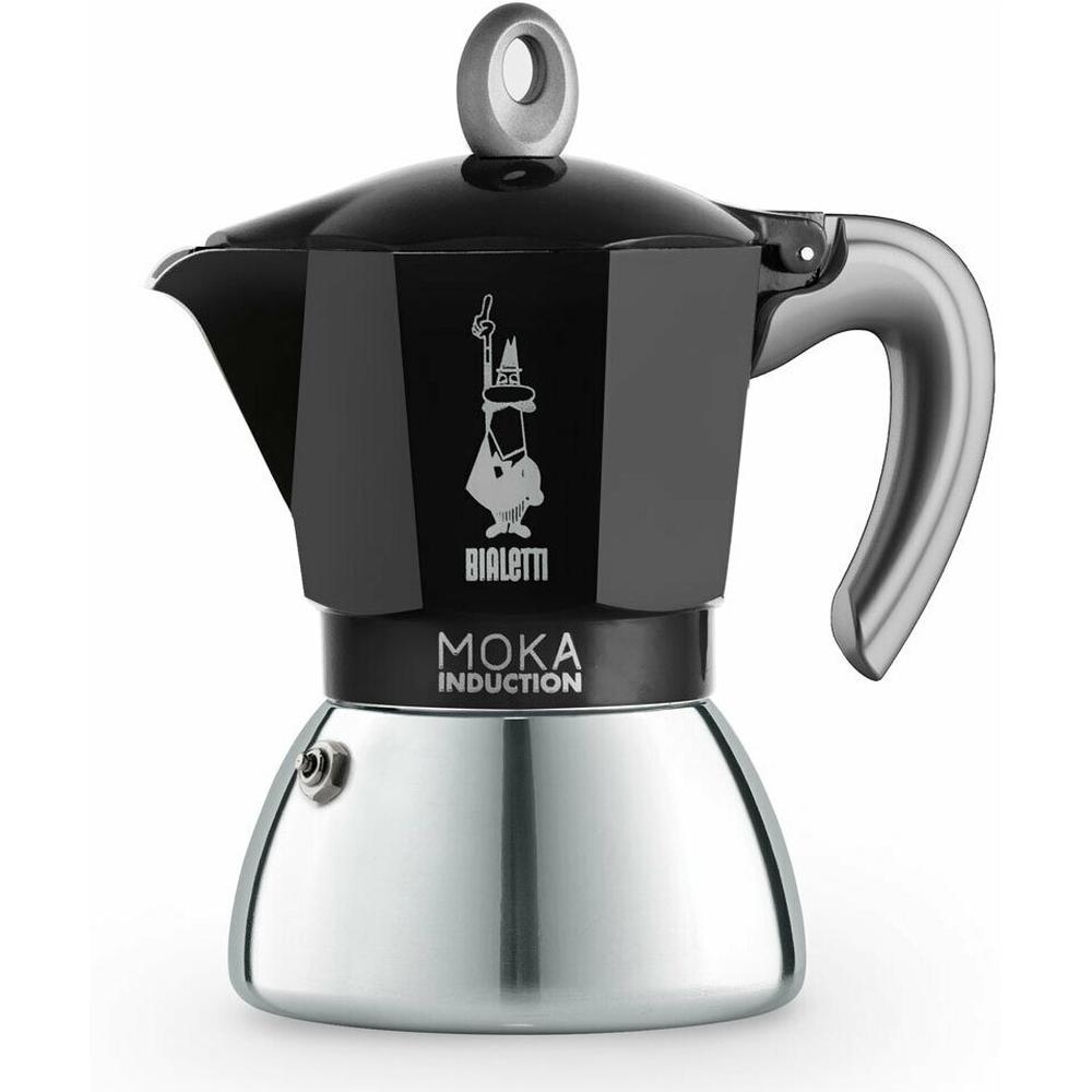 

Гейзерная кофеварка Bialetti Moka Induzione (3 порции) чёрный