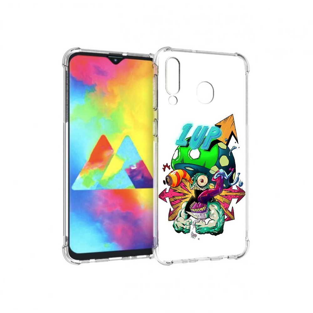

Чехол MyPads Tocco для Samsung Galaxy M30 сильный гриб абстракция (PT138437.525.599), Прозрачный, Tocco