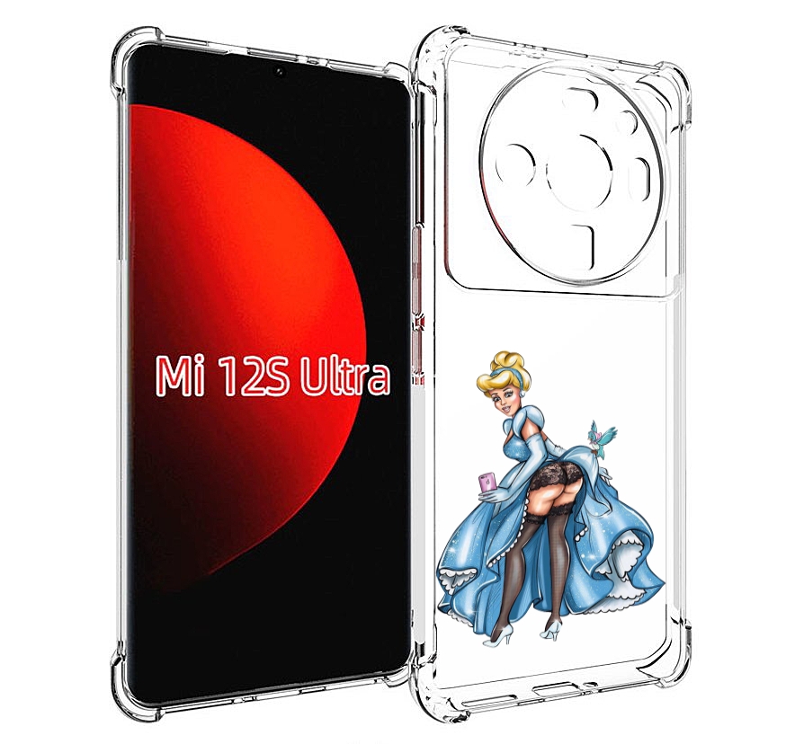 

Чехол MyPads девушка-в-платье-красивая женский для Xiaomi 12S Ultra, Прозрачный, Tocco