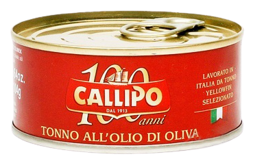Тунец Callipo филе в оливковом масле 160 г