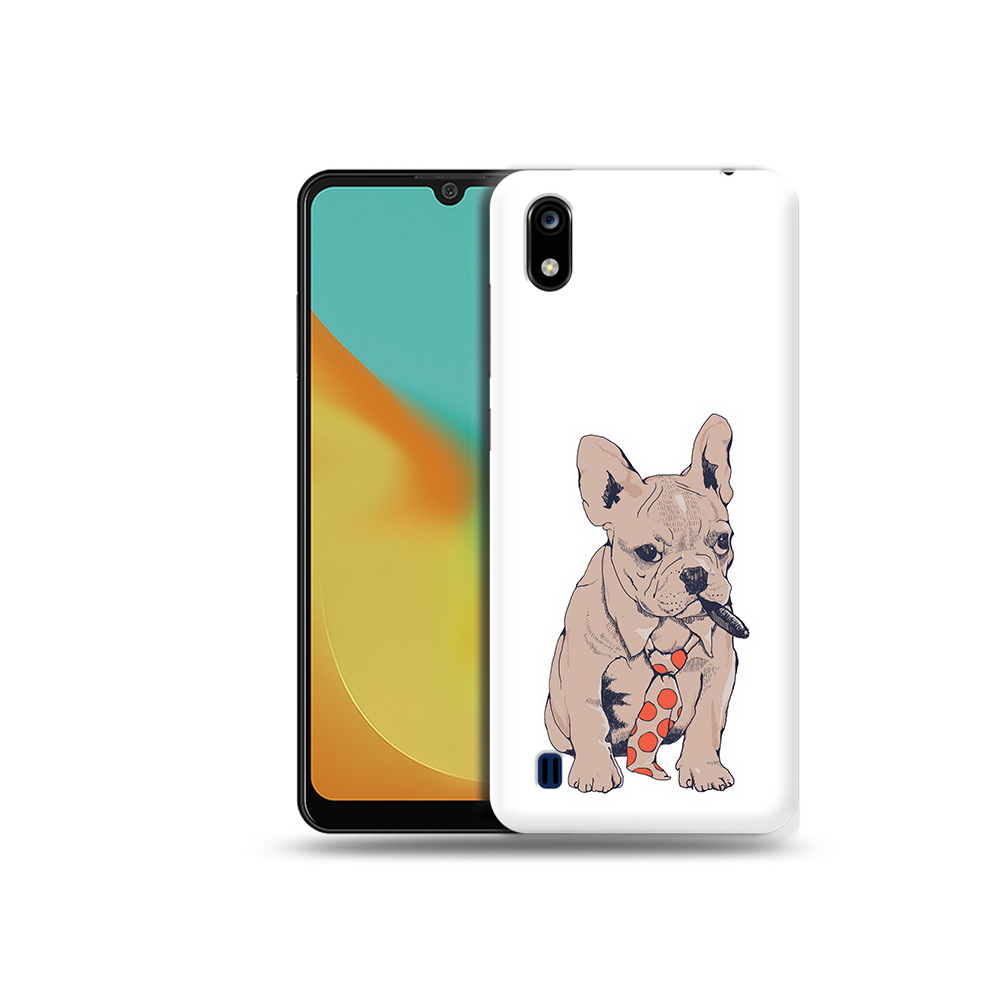 

Чехол MyPads Tocco для ZTE Blade A7 бульдог с сигарой (PT136477.473.250), Прозрачный, Tocco
