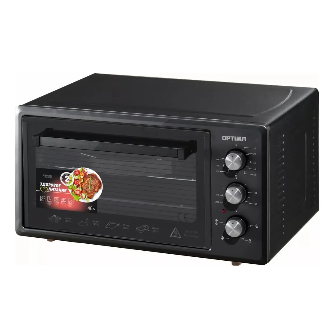 фото Мини-печь optima of-48bl black