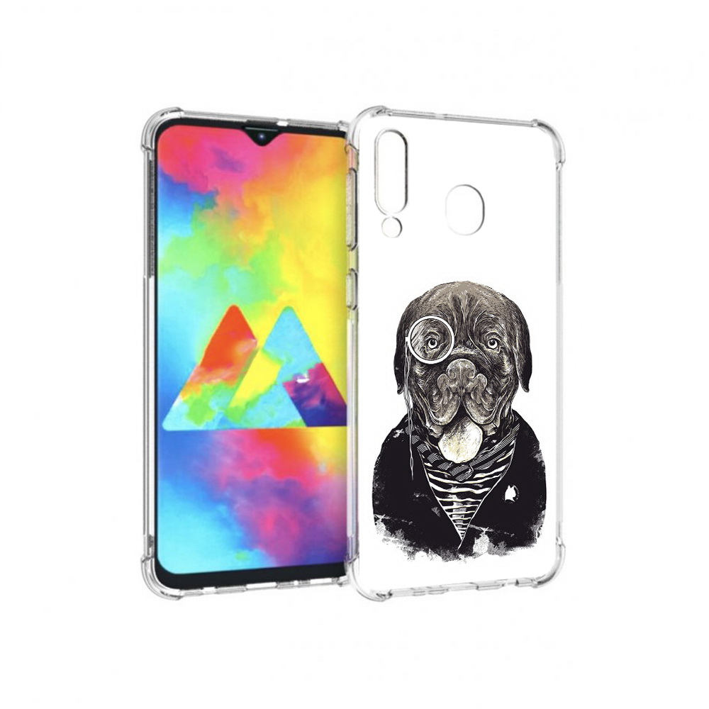 

Чехол MyPads Tocco для Samsung Galaxy M30 солидный песик (PT138437.525.615), Прозрачный, Tocco