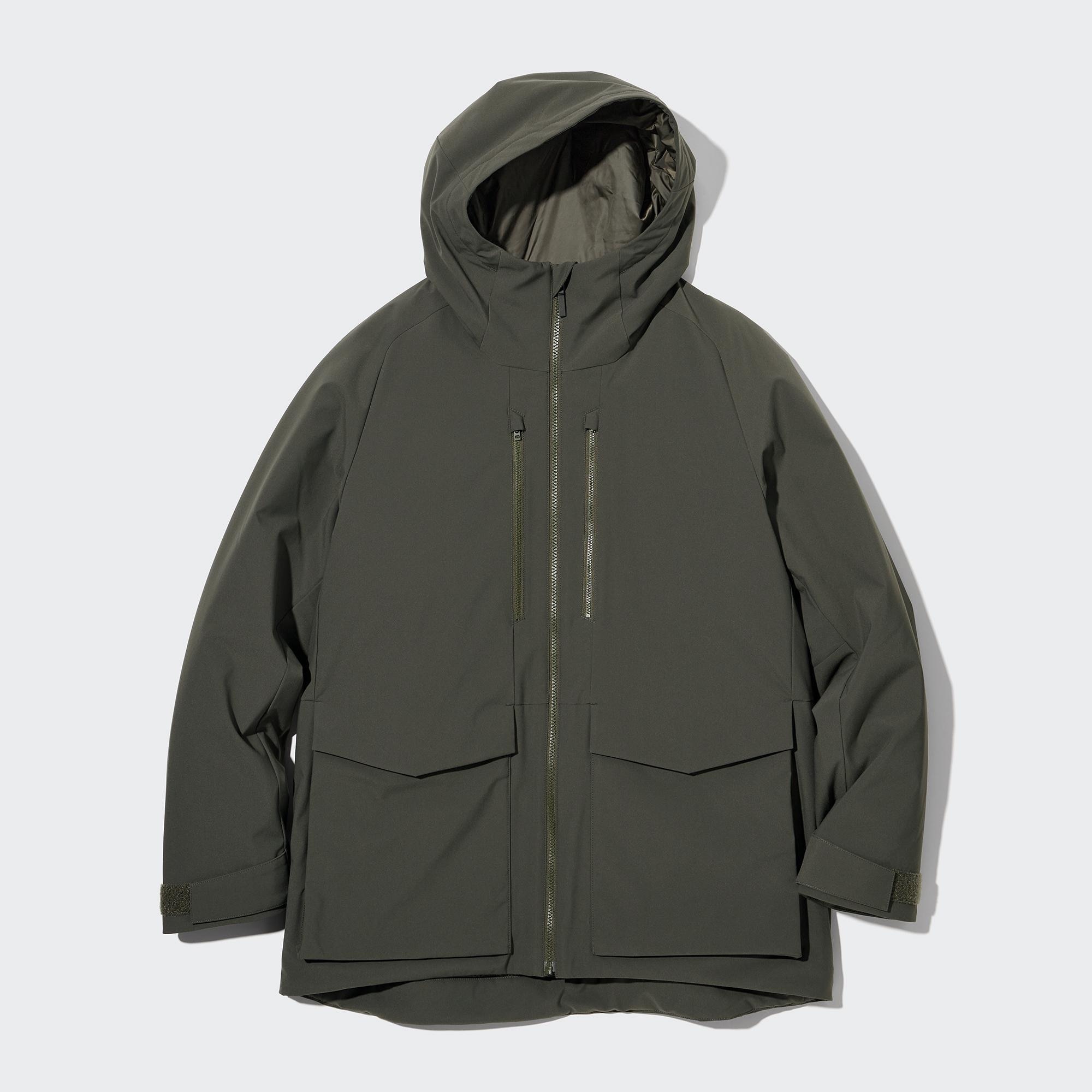Куртка мужская UNIQLO 449723COL58 зеленая L (доставка из-за рубежа)