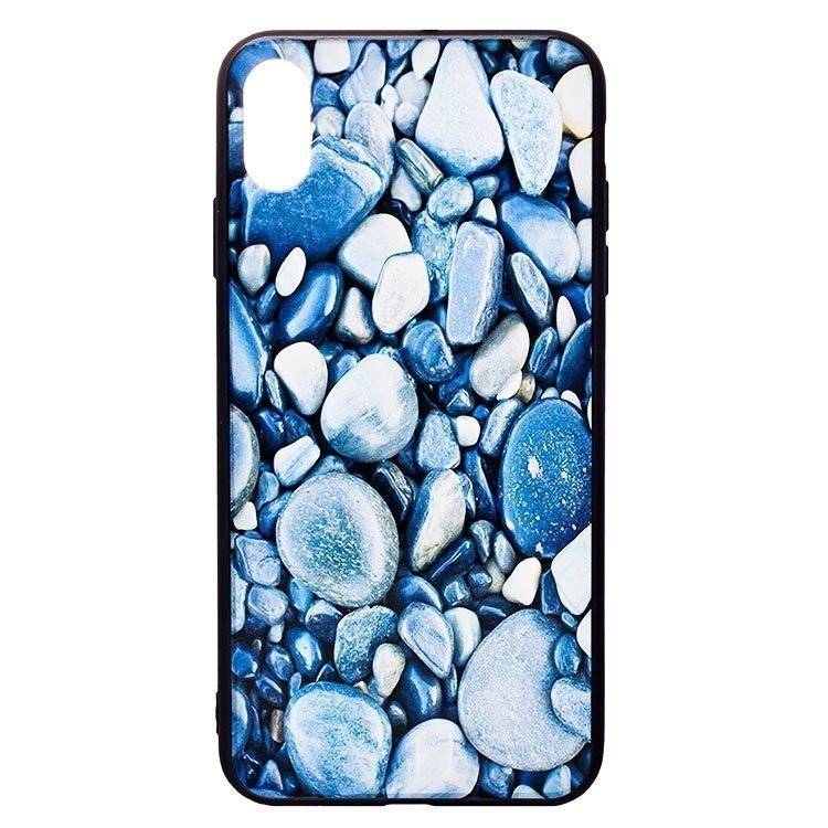 

Чехол iPhone Xs Max пластиковый (рис. 031/004), Синий, iPhone Xs Max