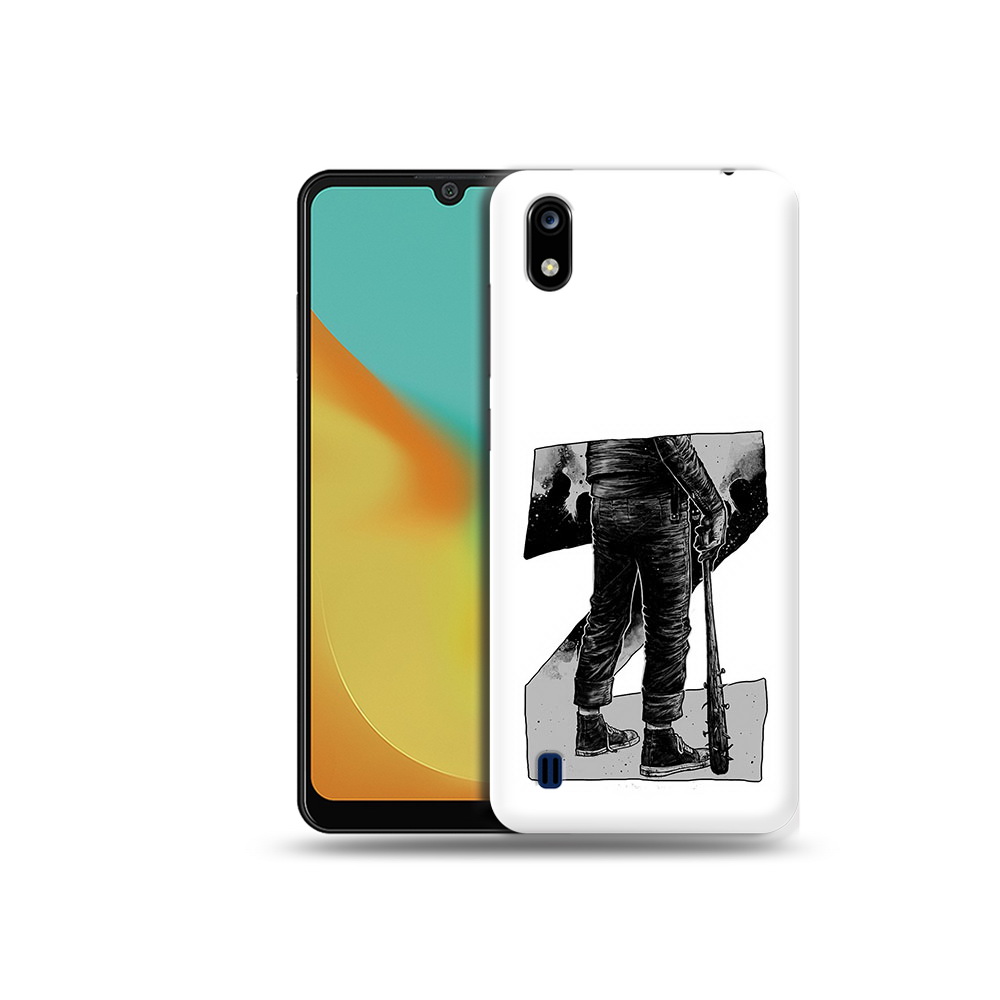 

Чехол MyPads Tocco для ZTE Blade A7 воин черно белый (PT136477.473.265), Tocco