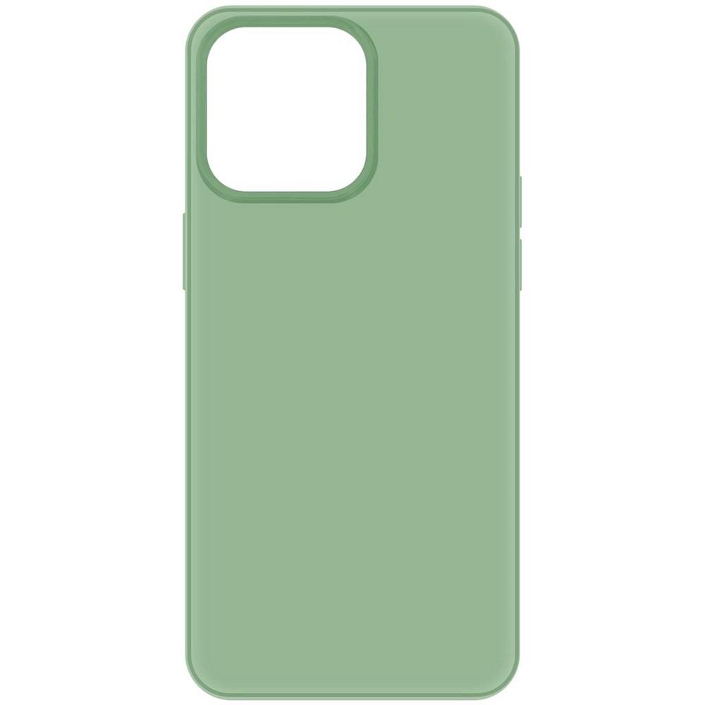 

Чехол-накладка Krutoff Silicone Case для iPhone 15 Pro Max зелёный, Зеленый