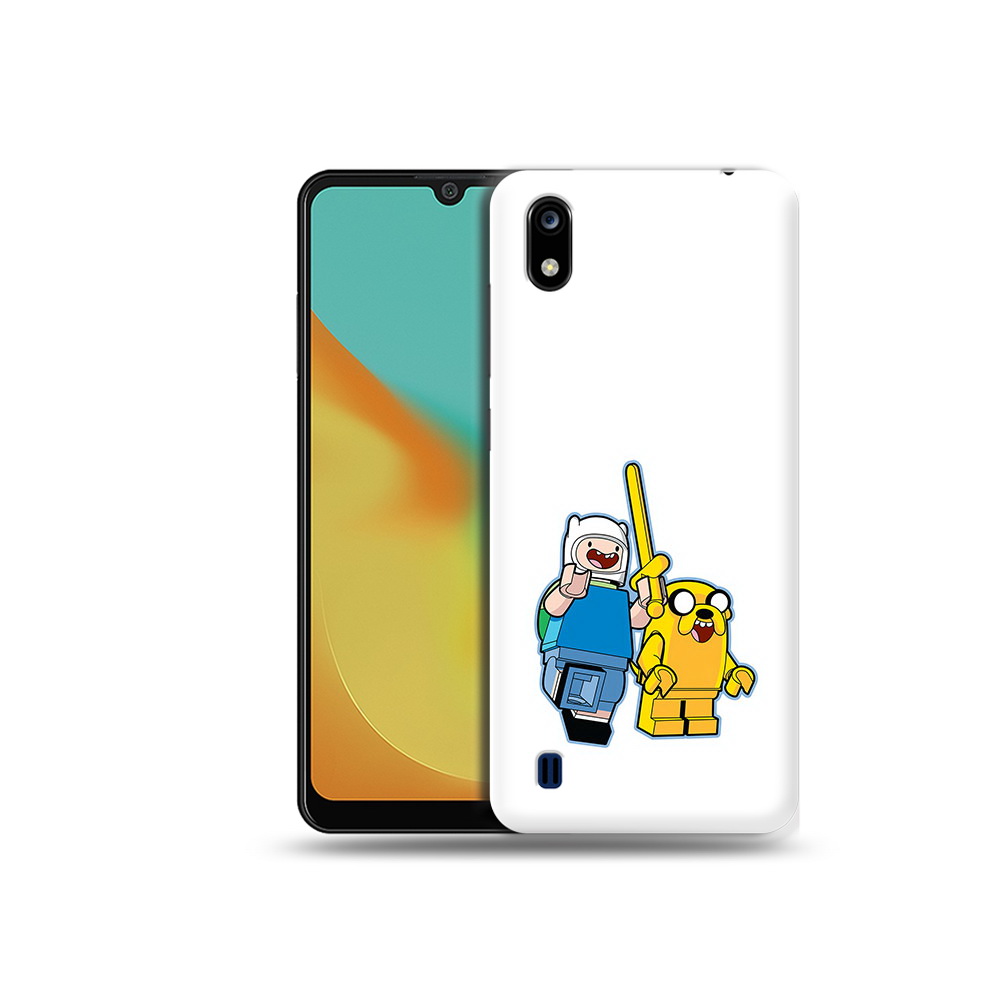 

Чехол MyPads Tocco для ZTE Blade A7 время приключений лего (PT136477.473.274), Прозрачный, Tocco