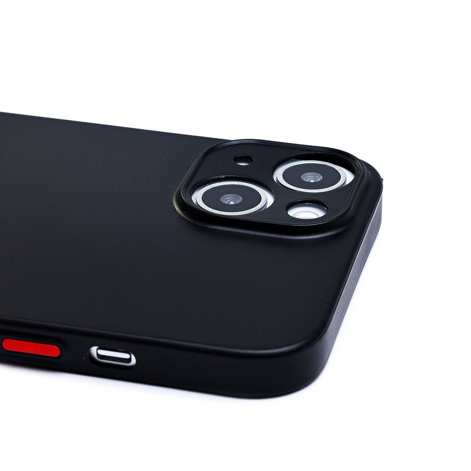 

Чехол iPhone 13 пластиковый матовый <черный>, iPhone 13