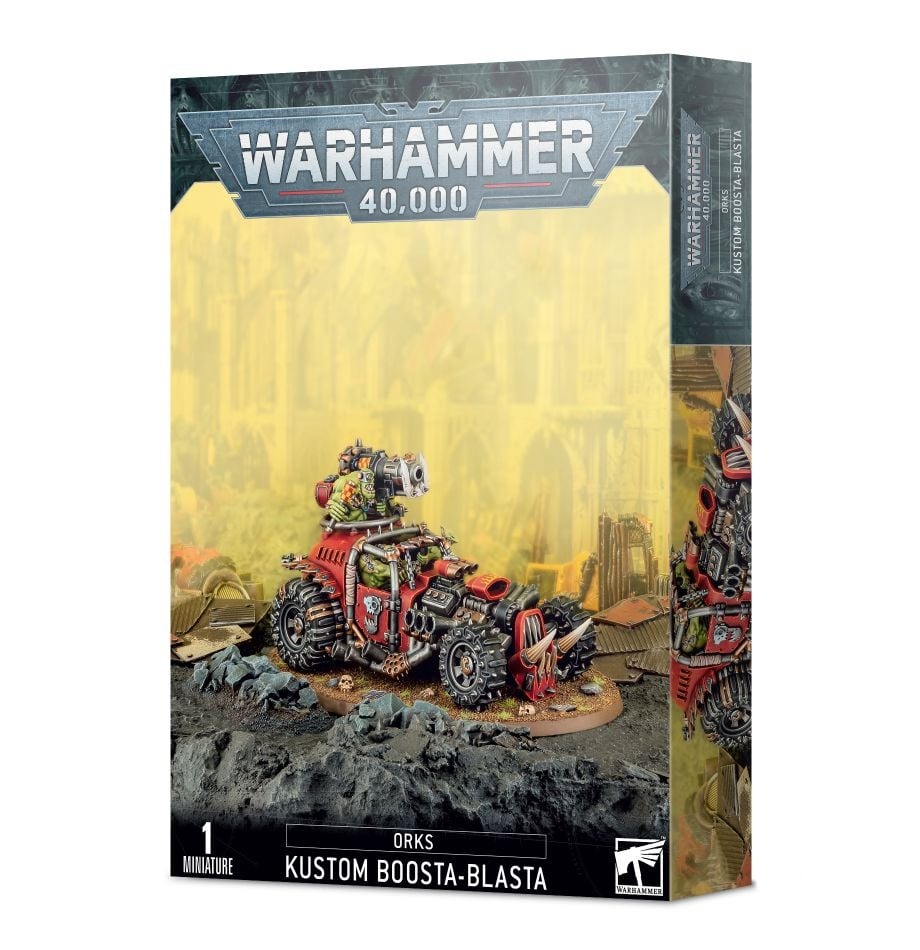 

Миниатюры для игры Games Workshop Warhammer 40000: Orks - Kustom Boosta-blasta 50-37, Orks - Kustom Boosta-blasta 50-37
