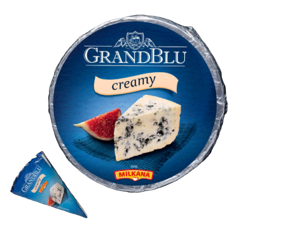 Сыр мягкий GrandBlu Милкана Сливочный 56%