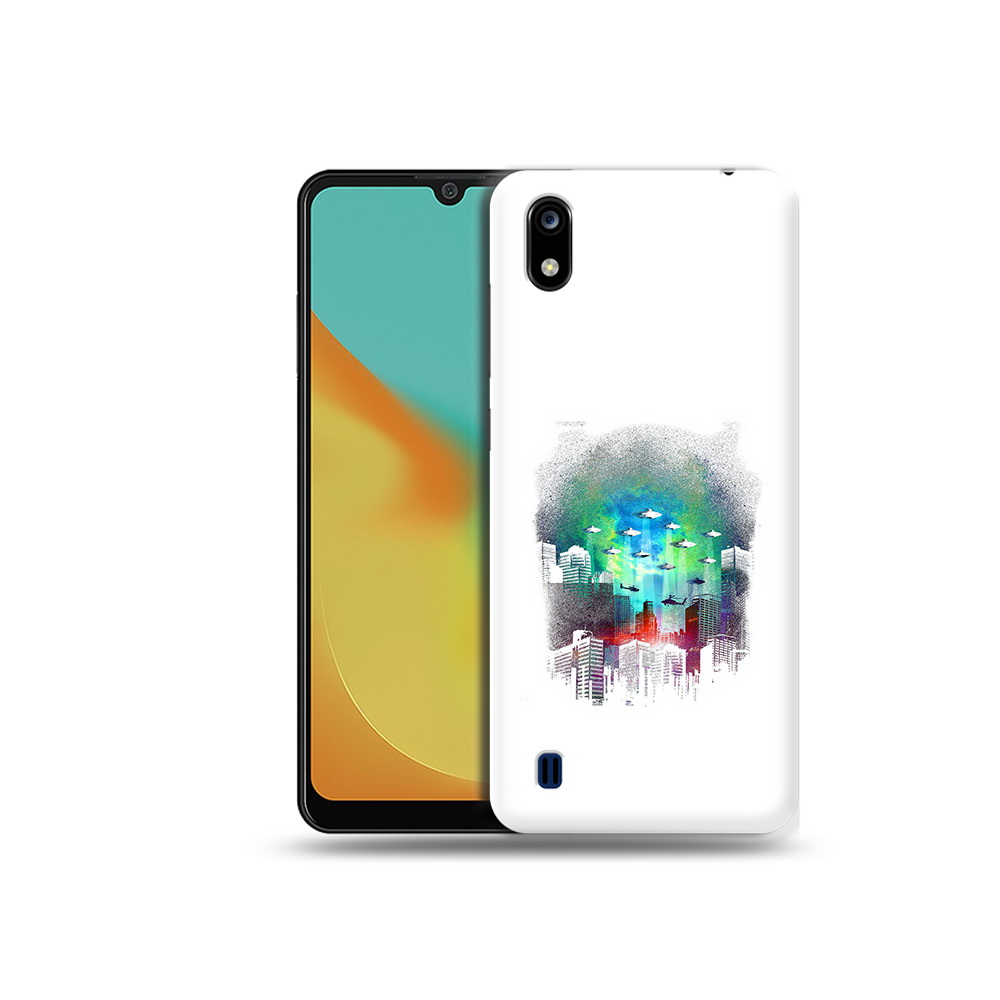 

Чехол MyPads Tocco для ZTE Blade A7 город в свечении (PT136477.473.296), Прозрачный, Tocco