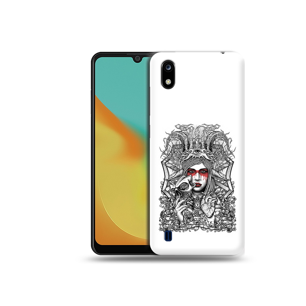 

Чехол MyPads Tocco для ZTE Blade A7 грусная девушка (PT136477.473.302), Прозрачный, Tocco