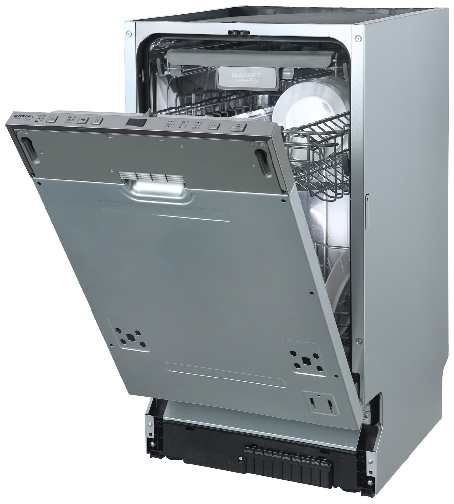 Встраиваемая посудомоечная машина KRAFT TCH-DM459D1103SBI морозильник kraft technology trn 295 xnfi