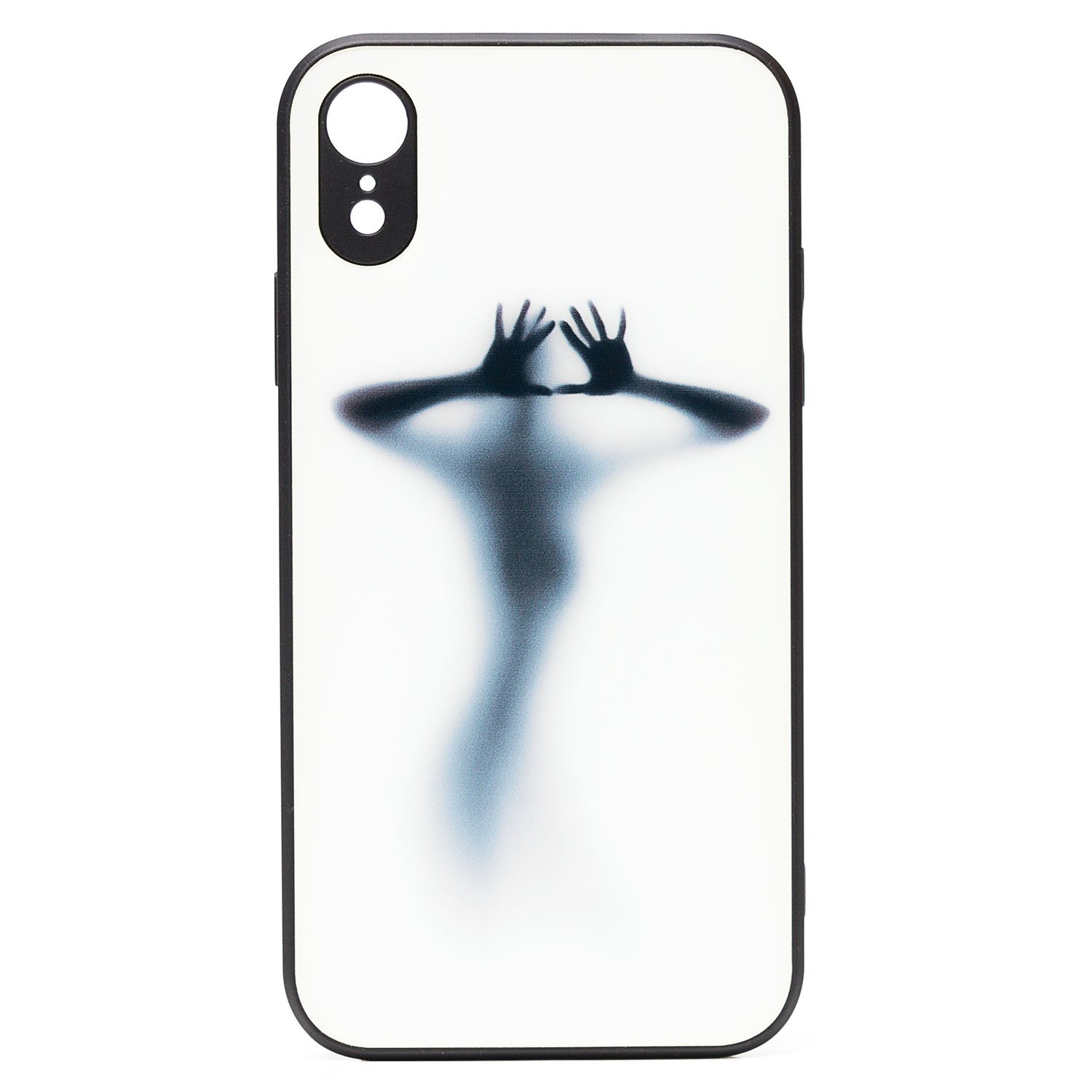 

Чехол iPhone XR пластиковый (рис. 059/002), Белый, iPhone XR