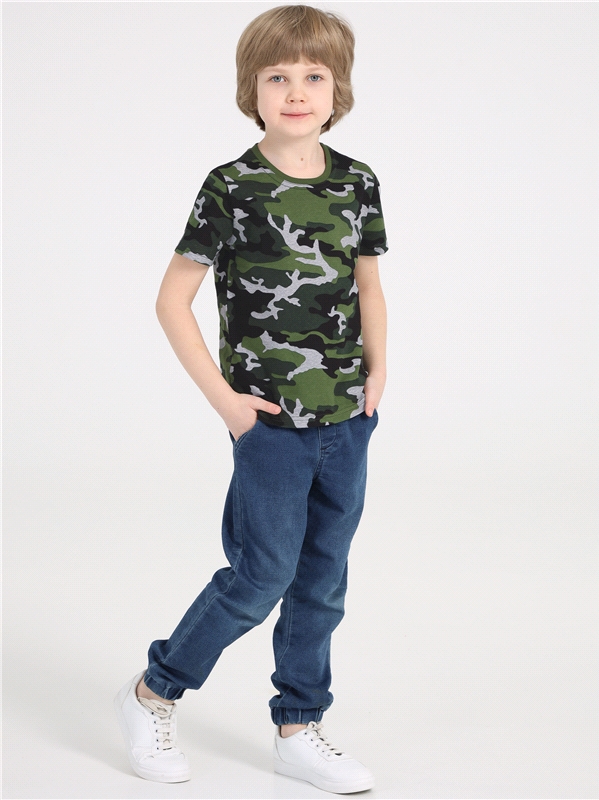 

Футболка детская Апрель 1ПДФК3585006н, камуфляж патруль, оливковый35, 134, Хаки, 1ПДФК3585006н